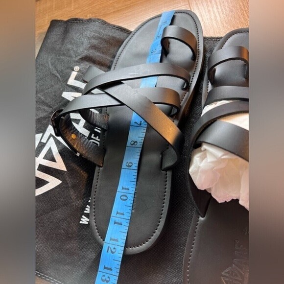 Men’s Zaaf KENYA COLLECTION MADE IN AFRICA LEATHER SANDAL. Size 46. main image 8